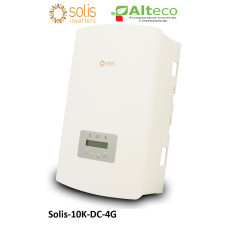 Сетевой инвертор Solis-10K-DC-4G (10 кВт, 3 фазы / 2 трекера)